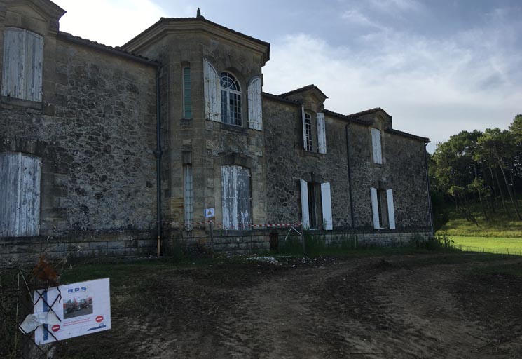 rénovation château de clotte 